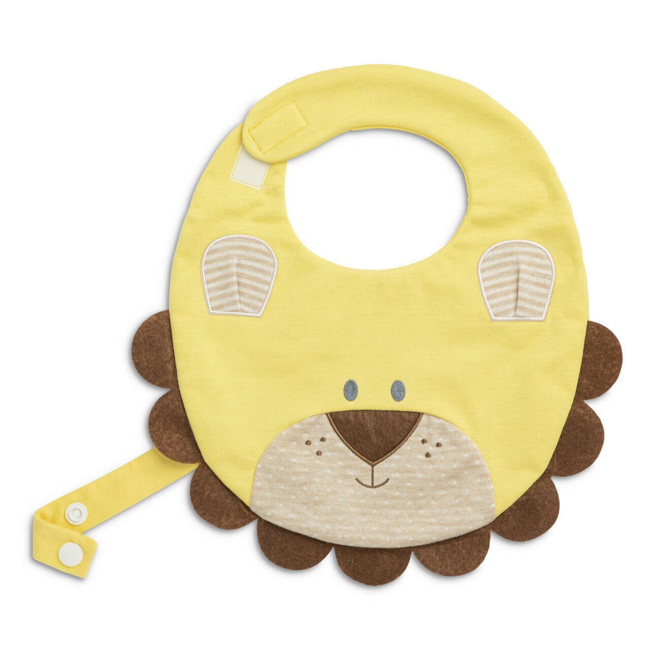 DEMDACO | Lion Baby Bib | Essentials Collection