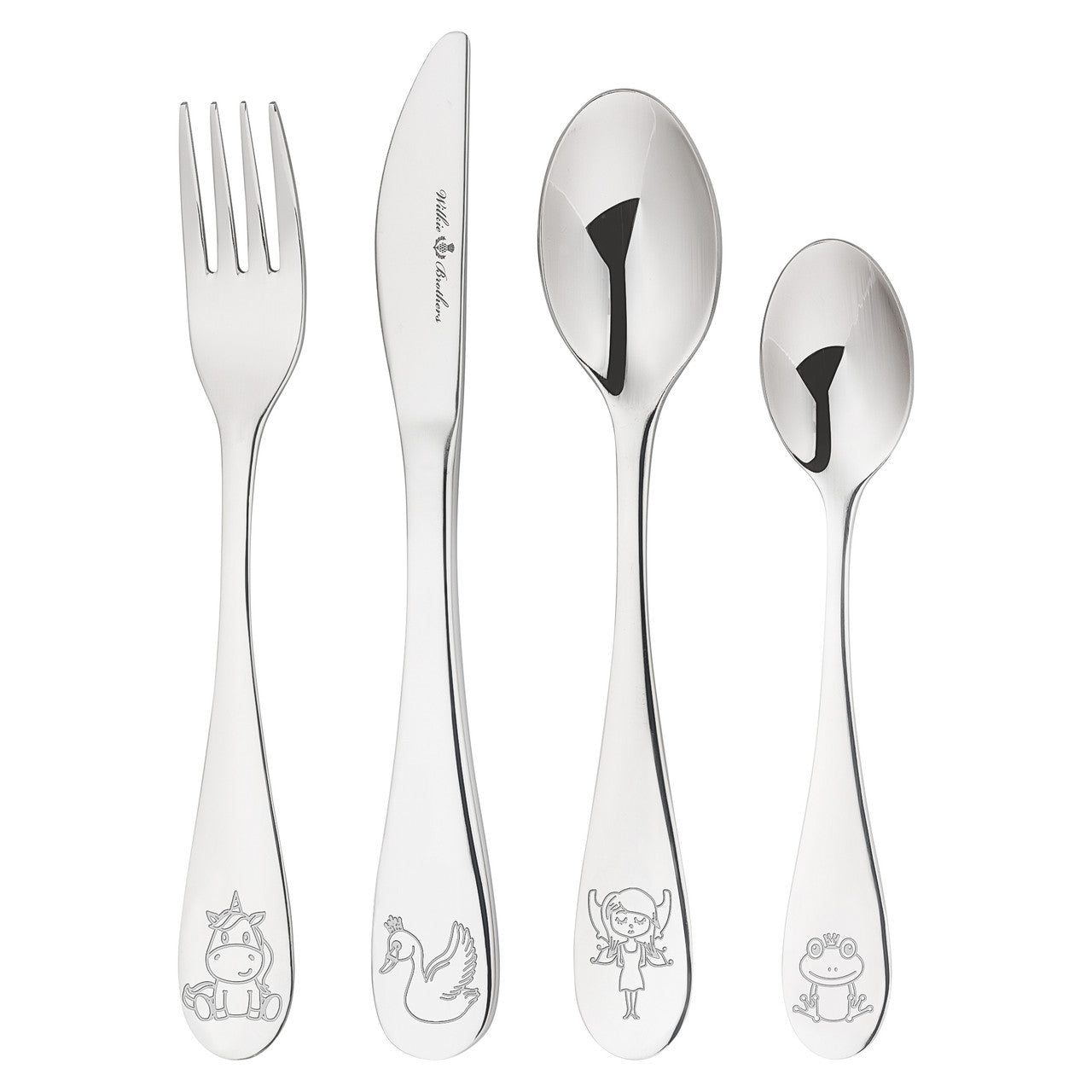 Wilkie Brothers Fairytale | Children's Cutlery Set 4-Piece