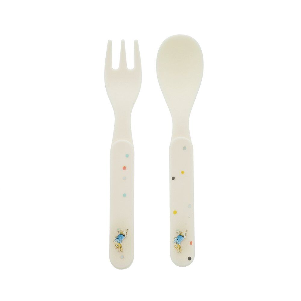 Peter Rabbit Bamboo Dinner Set | Beatrix Potter 5-Piece Children's Dinnerware