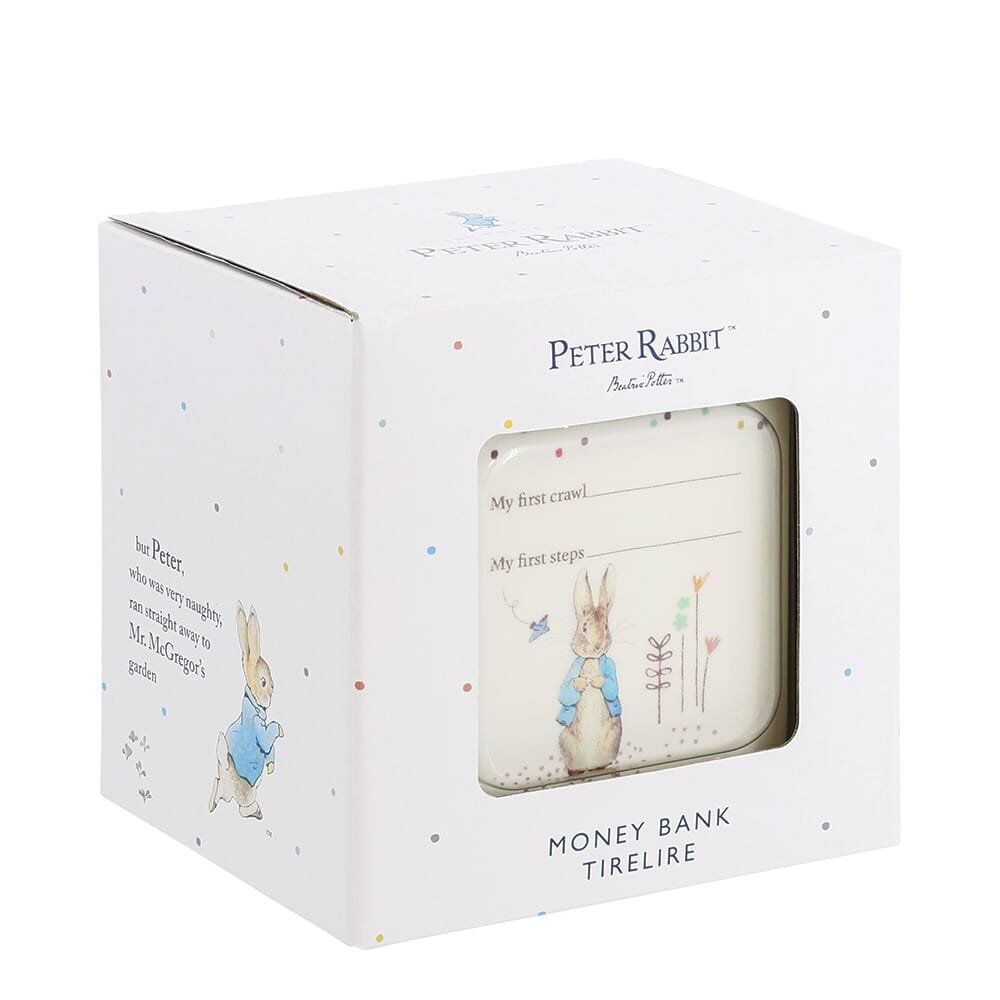 Beatrix Potter | Peter Rabbit Ceramic Money Bank | 9cm