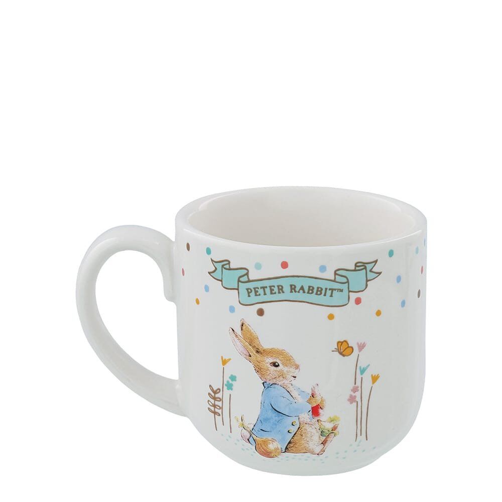 Peter Rabbit Ceramic Dinner Set | Beatrix Potter 3-Piece Children's Dinnerware