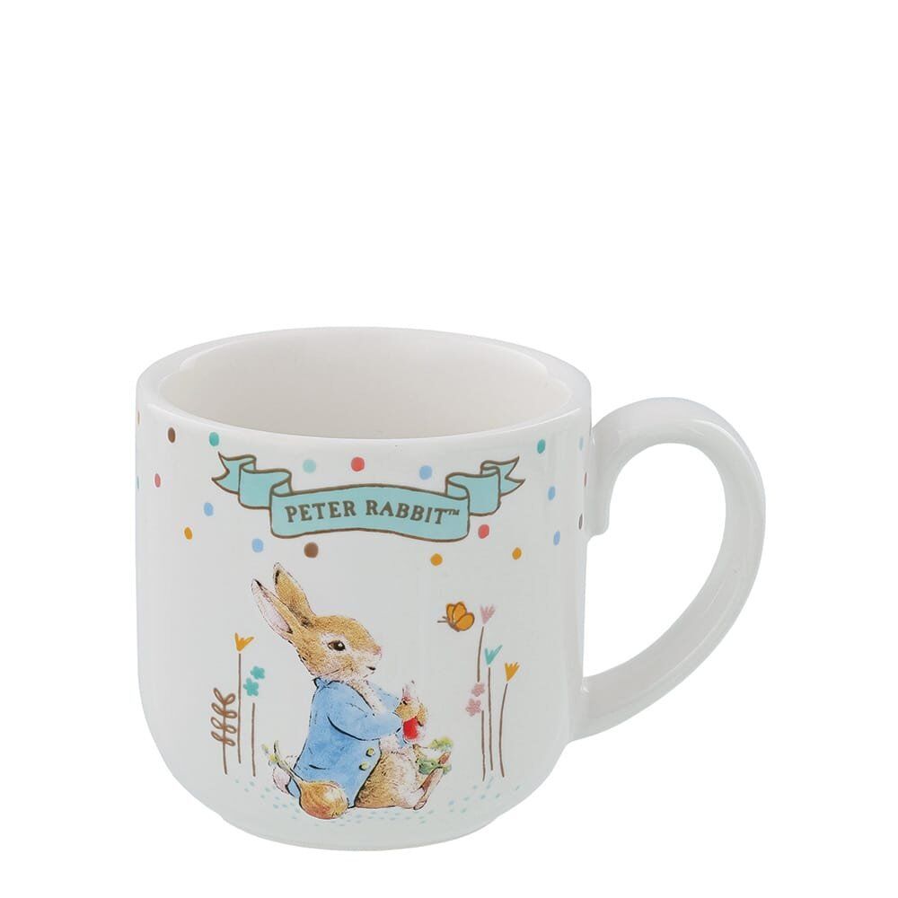 Peter Rabbit Ceramic Dinner Set | Beatrix Potter 3-Piece Children's Dinnerware