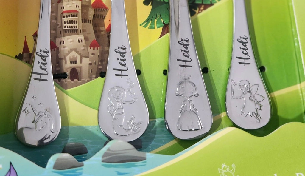 Stanley Rogers Fairy Tale – Personalised Children’s Cutlery Set (4-Piece)