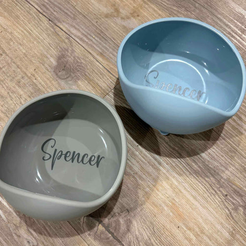 Personalised Silicone Bowl | Children's & Toddler Gift