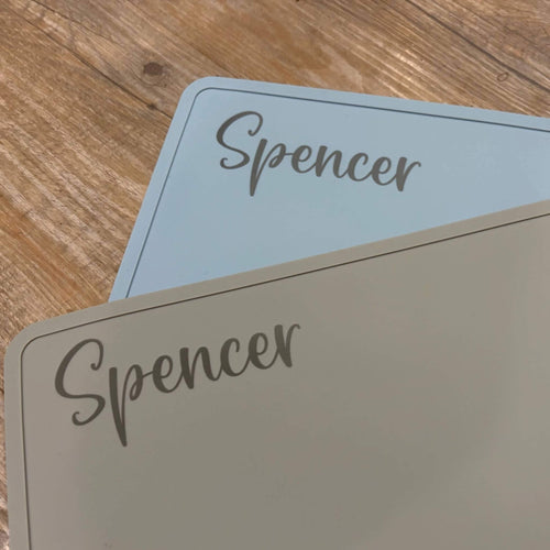 Personalised Silicone Placemat | Children's & Toddler Gift