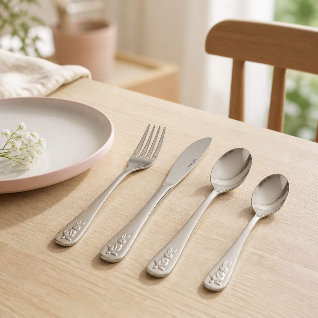 Whitehill | Bunny's Bistro Children's Cutlery Set | 4-Piece