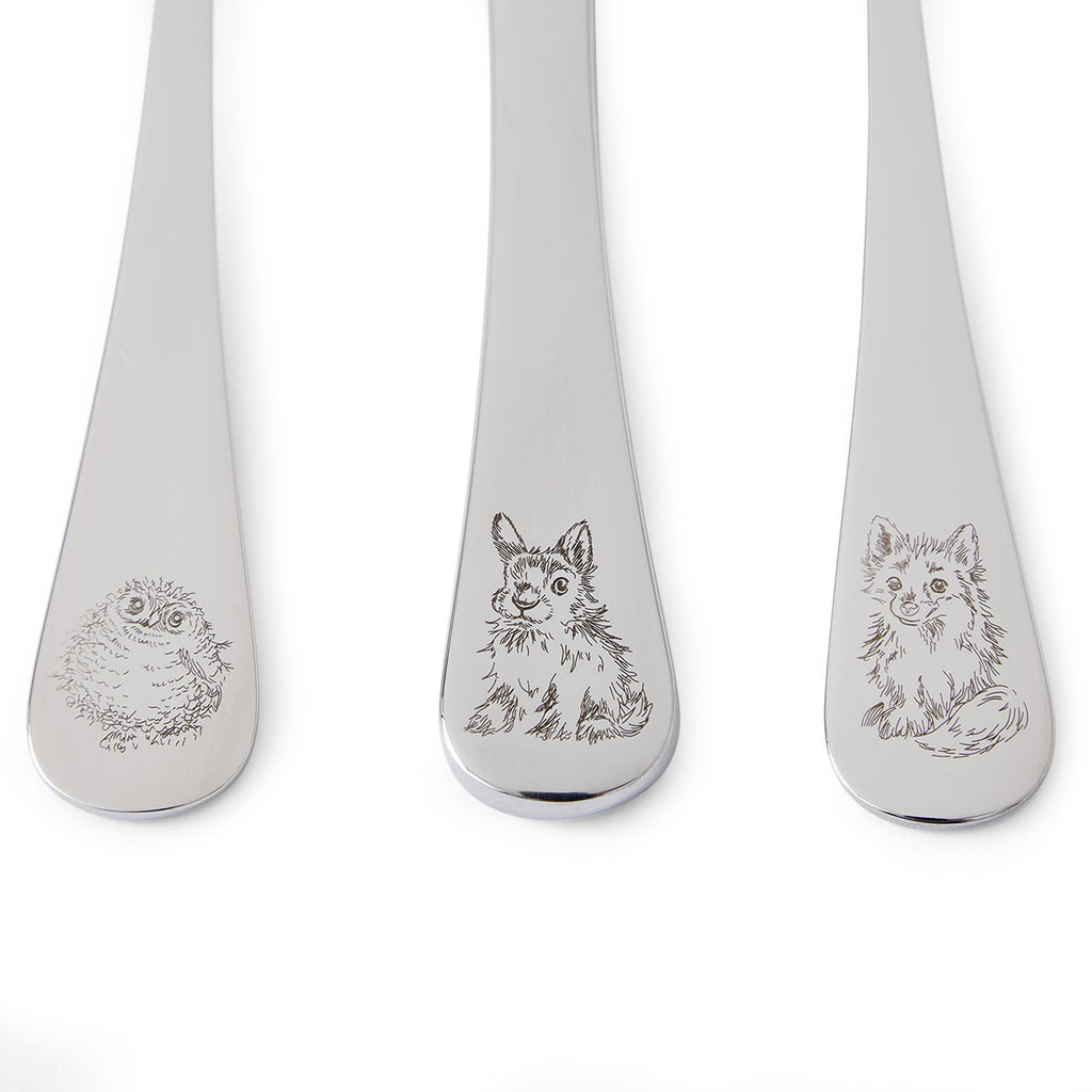Royal Worcester Wrendale Designs | Children's Cutlery Set 3-Piece